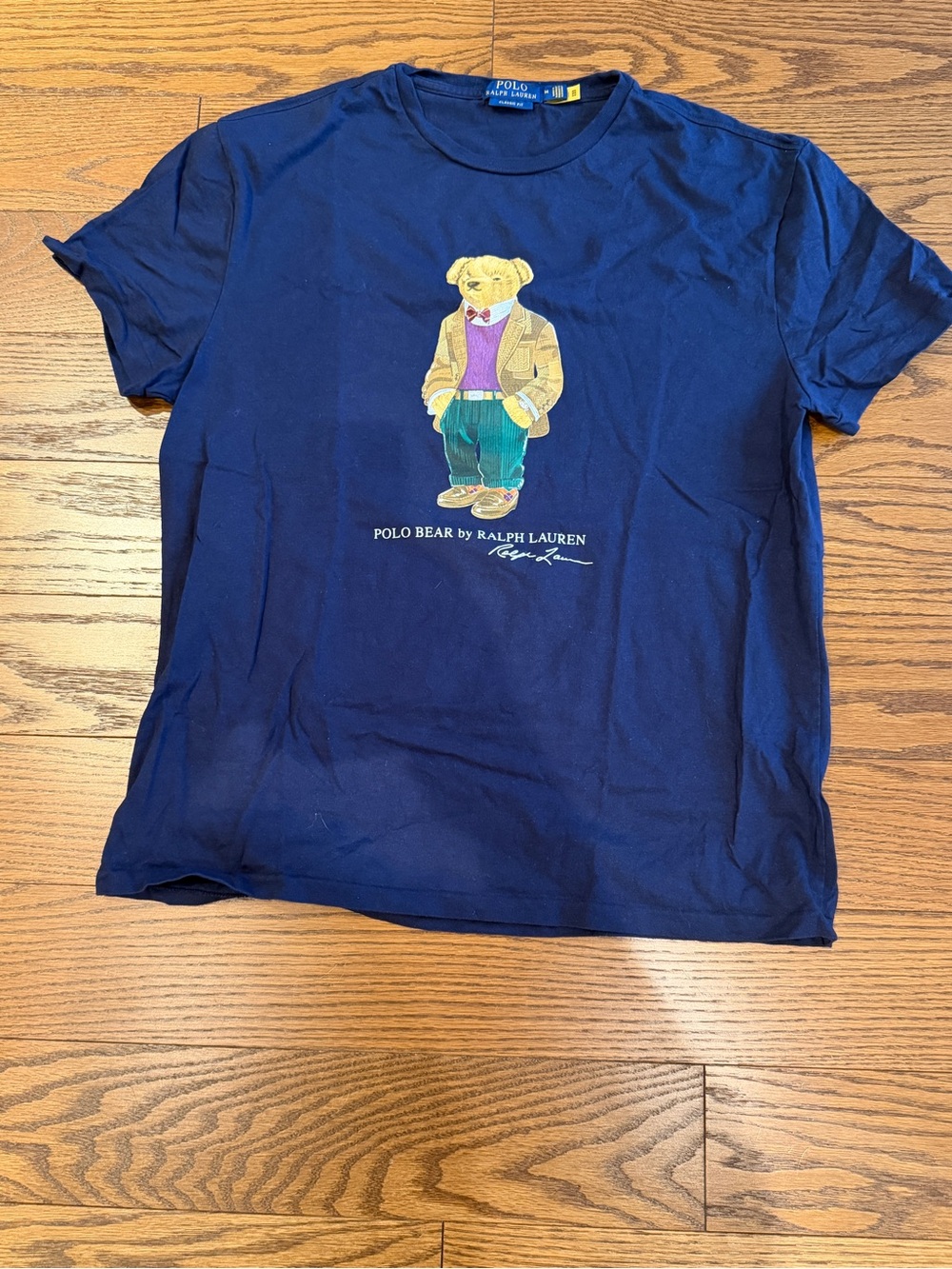 Polo by Ralph Lauren - Polo Bear T Shirt - Navy - Medium